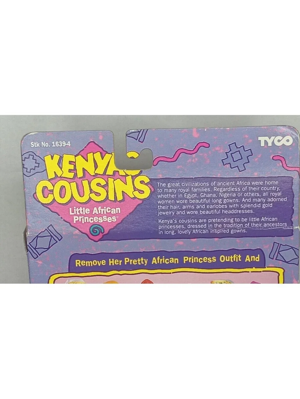 Vtg Tyco Kenya's Cousins Little Princess Baby Doll Sealed 1639-4 NEW